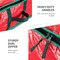 Wrapping Paper Storage Containers - 40 Inch Gift Wrapping Organizer Storage W/Interior Pockets - Fits 24 Standard Rolls of Wrapping Paper, Bows, and Ribbons